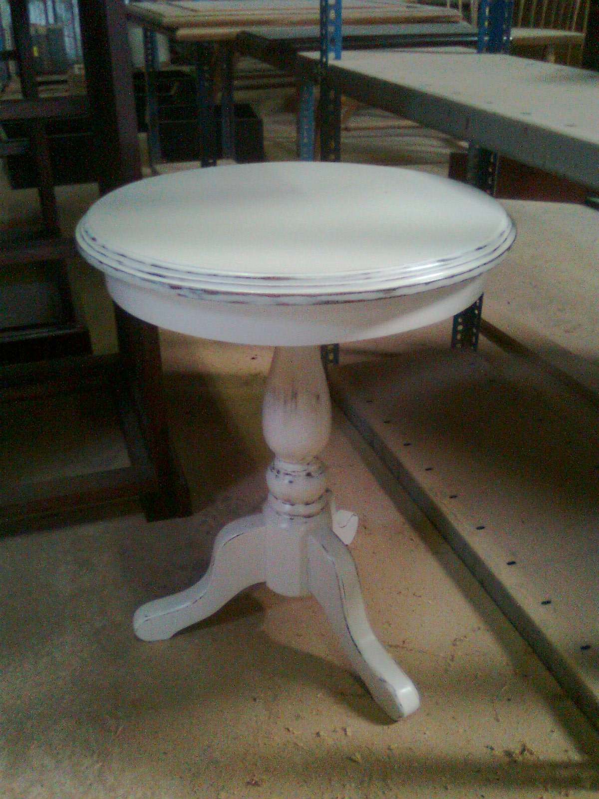 lamp table nude oak