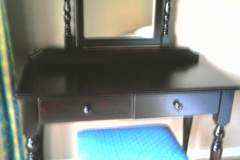 Dressing table and stool