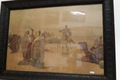 vintage arabic painting